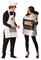 Bun in Oven & Bun Maker Couple Halloween Costume, Adult One Size